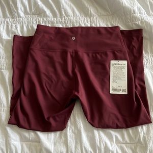 Lululemon Wunder Train HR crop 23” size 12